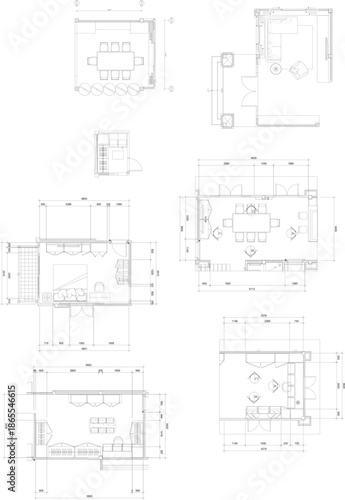 Furniture Arrangement Design for a Vacation Home Divided into Bedroom, Dressing Room, and Other Areas – INTERIOR DESIGN