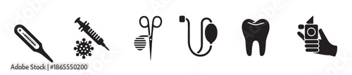 Collection of Medical and Healthcare Icons