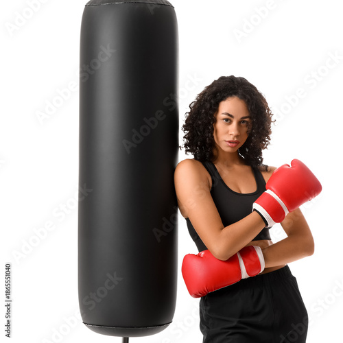 Female African-American box...