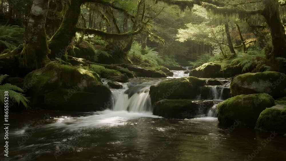 Fototapeta premium Natural Background with Organic Texture and Soft Light