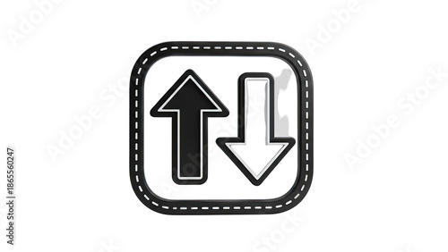 Up and Down Arrows Icon