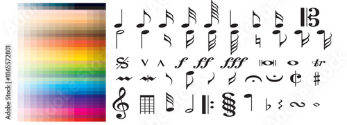 musical notes