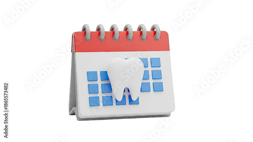 Tooth on Calendar