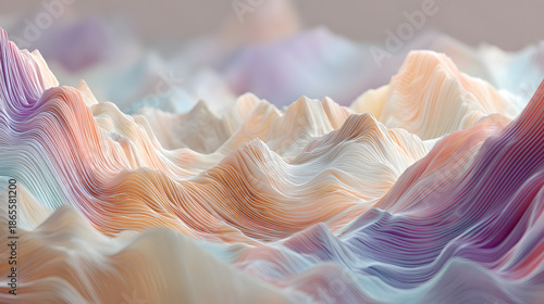 Abstract landscape artwork virtual space digital art ethereal environment artistic perspective