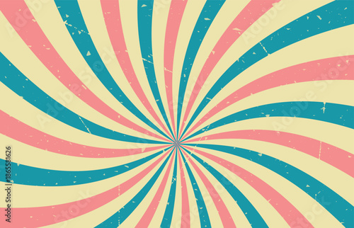pink and blue vintage background with lines vector