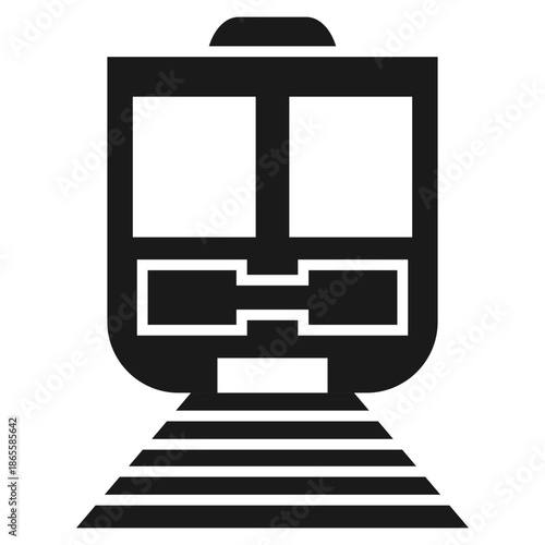 transportation glyph icon