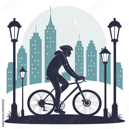 woman riding bicycle