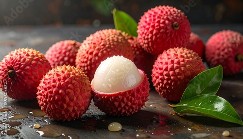 lychee  red fruit