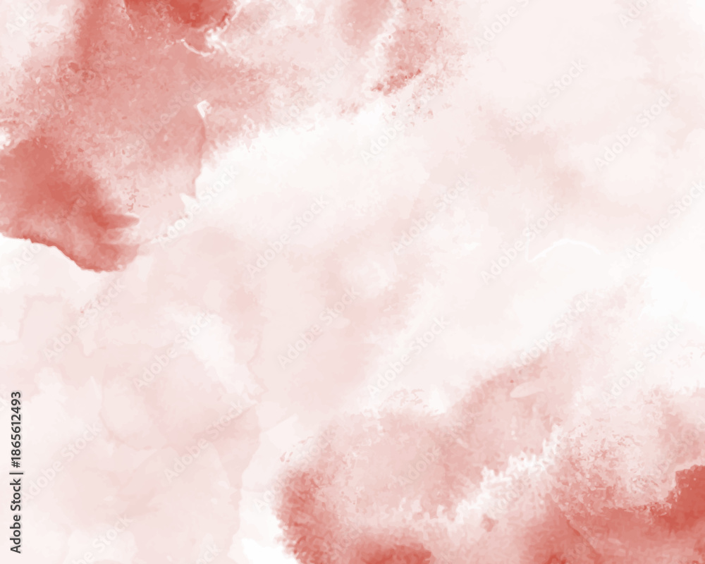 Fototapeta premium Abstract colorful watercolor for background. Digital art painting. Design for your date, postcard, banner, wedding invitation card.