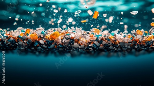 Toxic Glitter of the Sea: Sunlit Microplastics Endanger Marine Life Below Surface