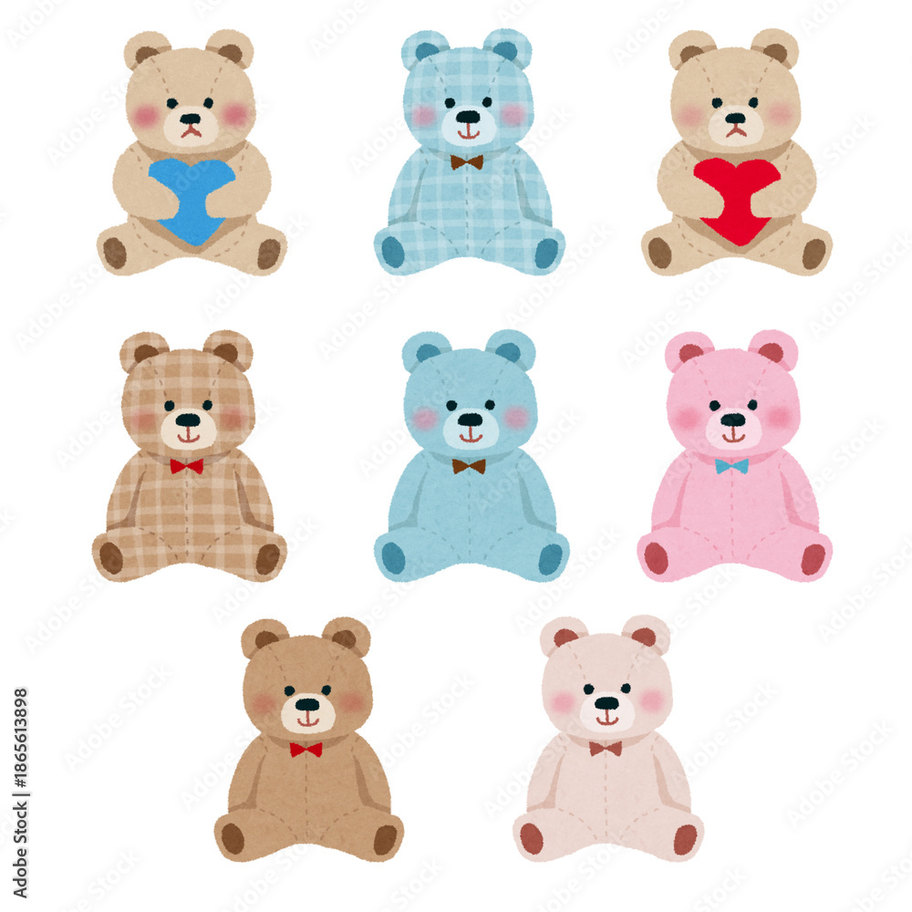custom made wallpaper toronto digitalset of teddy bears