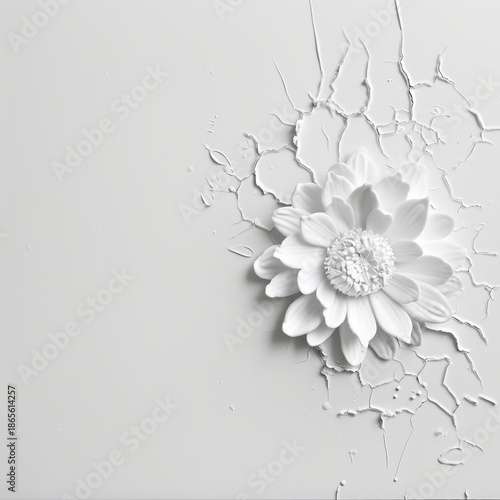 Clean Minimalist White Background - Perfect for Product Advertisement and Design Projects