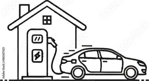 A vector illustration of a car wash icon showing an auto vehicle service sign for automobile transportation and road travel design