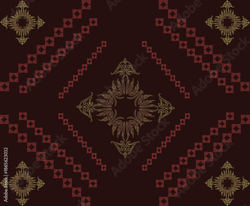 red and gold background