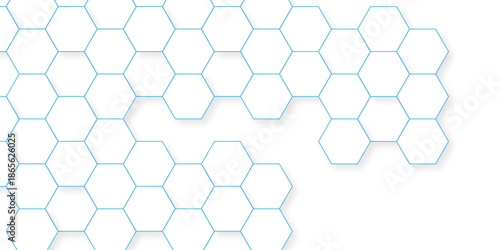Futuristic hexagon pattern vector design. Hexagon concept design abstract technology background.