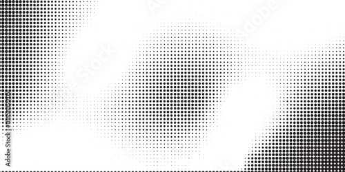 Black Transparent Halftone Gradient EPS Vector, Abstract Dot Fade Overlay, Modern Monochrome Opacity Transition, Minimal Shadow Depth Background Design