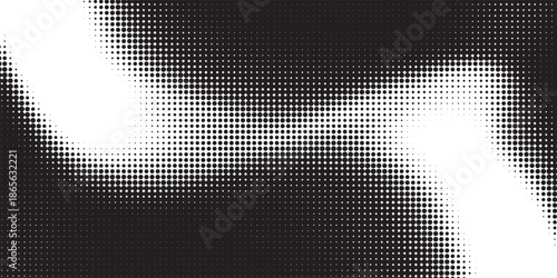 Black Transparent Halftone Gradient EPS Vector, Abstract Dot Fade Overlay, Modern Monochrome Opacity Transition, Minimal Shadow Depth Background Design