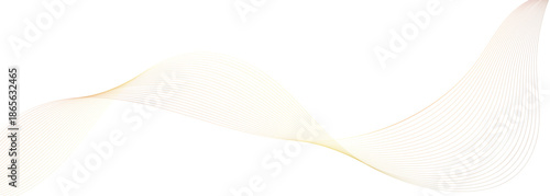 Abstract flowing wave of fine lines a delicate gradient background for design representing movement and elegance EPS Vector