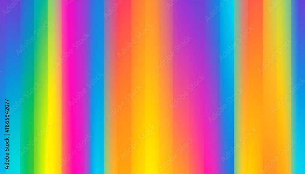 Obraz premium Vibrant multicolored vertical stripes gradient background.