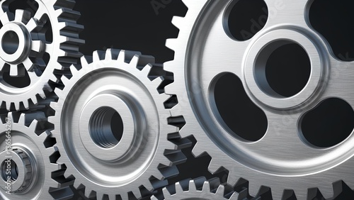 Business professionals analyzing financial data on a tablet and laptop, collaborating on strategy in a modern office environment