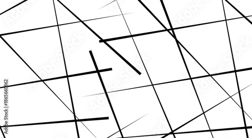 seamless random chaotic digital line business concept. abstract golden stroke lines vector background texture. 