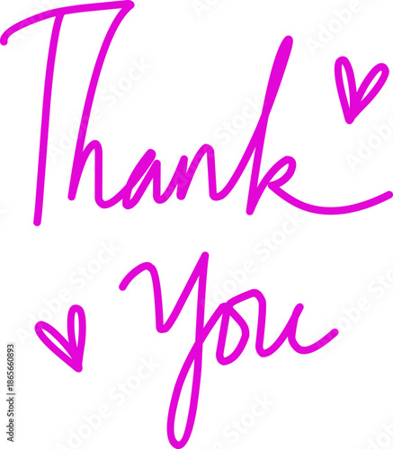 Thank You Banner Icon. Thank You for holiday Thanksgiving Day, vintage graphic, banner, poster. Greeting card calligraphy thank you, postcard for holiday Thanksgiving Day. Vector Illustration