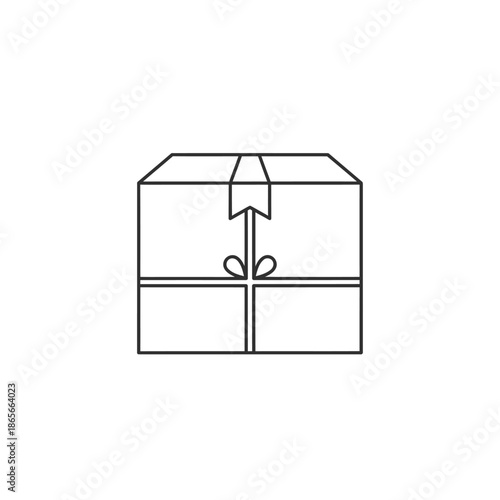 Open Gift Box with Ribbon and Surprise Effect for Celebration and Festive Events