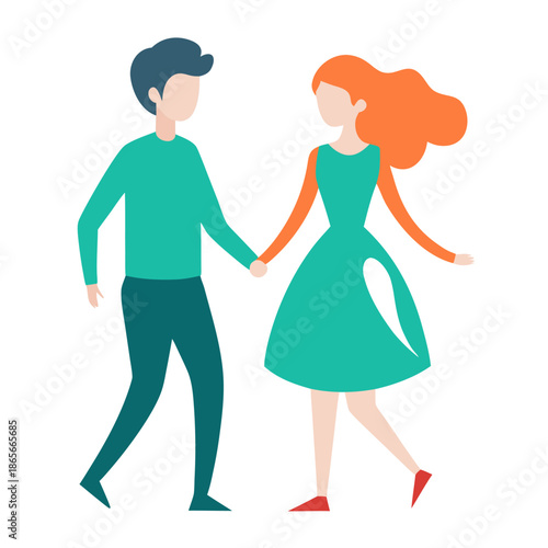 romantic-couple-holding-hands-silhouette--minimal