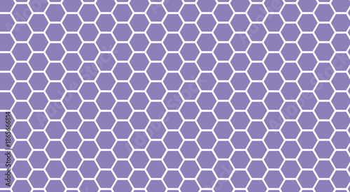 Abstract wall decorative in the bath copy space, hexagon 3D background texture. purple hexagonal honeycomb pattern bee.