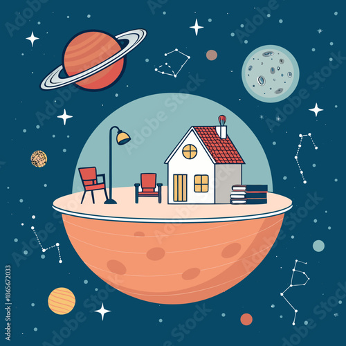 Navigating Through Multiple Paths and Options with Various Icons and Symbols