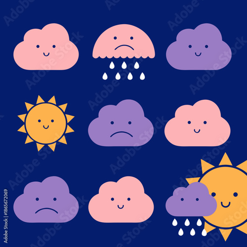 Navigating Through Multiple Paths and Options with Various Icons and Symbols