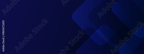 Dark blue abstract background with layered rounded shapes. Ideal for modern design projects, digital art, web backgrounds, and futuristic themes