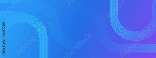 Modern and vibrant purple background with blue and purple geometric stripes. Perfect for graphic design projects and abstract backgrounds