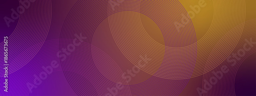 Beautiful abstract design with curved lines on a vibrant purple to yellow gradient background, perfect for modern digital backgrounds or wallpapers