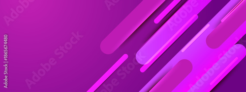 Geometric design for modern digital projects, presentations, posters, or social media graphics, featuring colorful rounded rectangles on a purple backdrop