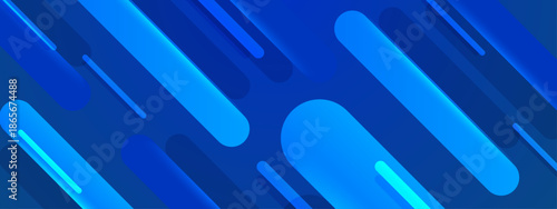 Blue gradient background with diagonal lines and rounded shapes suitable for modern digital designs, web backgrounds, presentations, and social media