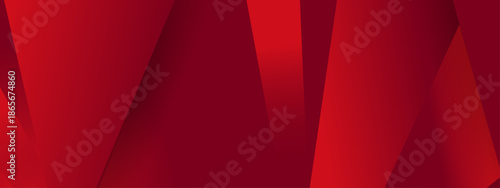 Red abstract background with geometric sharp shapes, perfect for dynamic designs, presentations, web graphics, and modern artistic projects