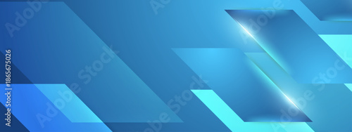 Abstract background of blue shapes and light suitable for digital design projects, web backgrounds, artistic print materials, and advertising