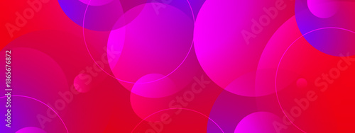 Abstract circles in pink, red, and purple gradients perfect for backgrounds, posters, and web design projects with a vibrant aesthetic