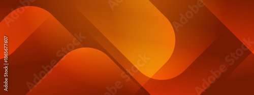 Orange backdrop with overlapping curves and lines. Perfect for modern designs, presentations, or abstract backgrounds for various projects