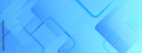 Cool blue background with rounded square elements. Suitable for websites, social media graphics, digital presentations, and tech related designs