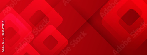 Abstract design with red layered translucent rounded squares. Ideal for digital backgrounds, web design, graphic design, presentations, and artistic projects