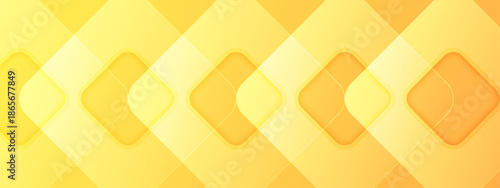 Design with overlapping rounded squares in yellow and orange hues. Perfect for backgrounds, digital art, graphic designs, and branding