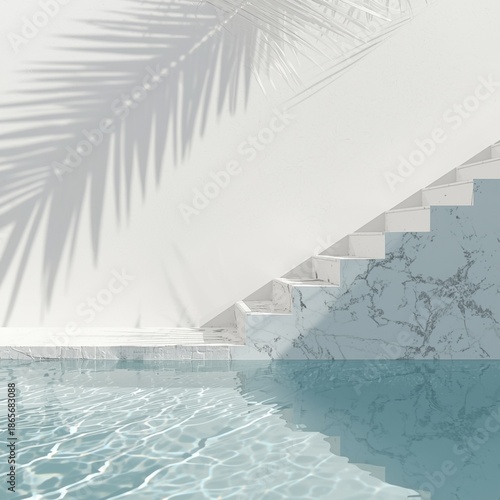 swimming pool in hotel