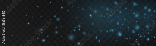 Blue dust particles drift lightly, forming a cool luminous haze. Subtle shimmering motion adds depth and serene elegance. Ideal for abstract atmospheric visuals.vector