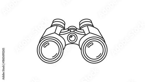 Binoculars for observing and exploration.