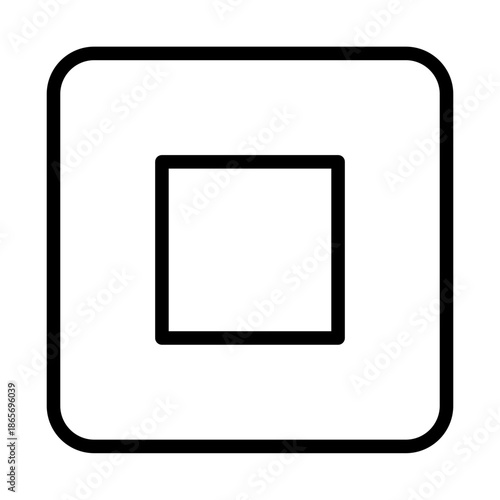 stop line icon