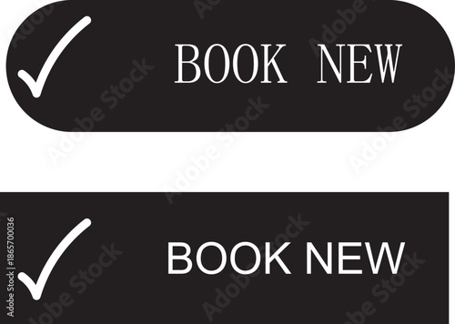 Yellow  and  black book now buttons with online tags and icons