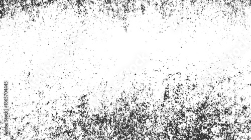 Black speckle texture on white background abstract pattern