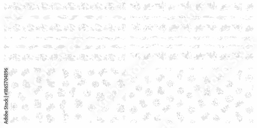 Abstract white background with rough horizontal brushstroke texture